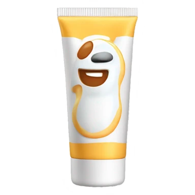 depilatory cream bottle sticker