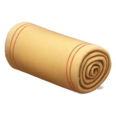 Rolled up blanket sticker