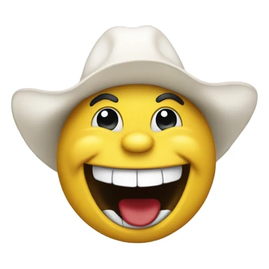 Bucees mascot laughing sticker