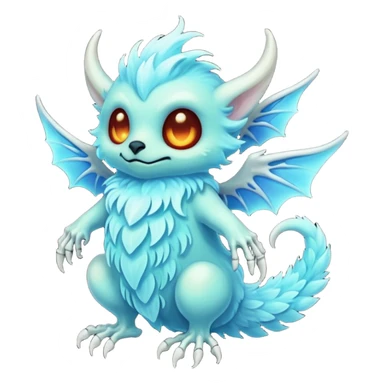 Draconian Faerie Elvish Vampiric Spectral Ghostly Ghoulish Skeletal Furry Fuzzy Fluffy Feathery Translucent Transparent Luminescent Bioluminescent sticker
