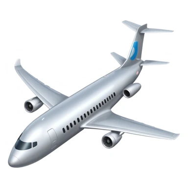 airplane iso view sticker