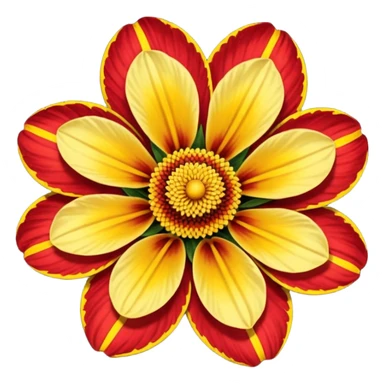 Mexican hat flower sticker