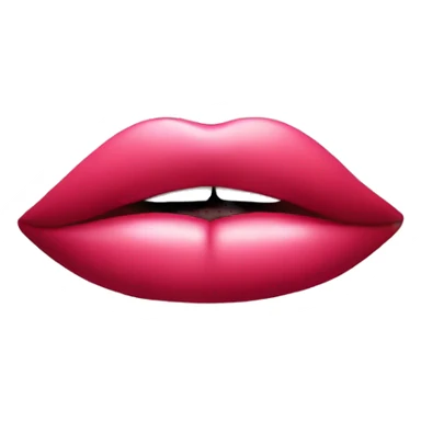Lip stick sticker
