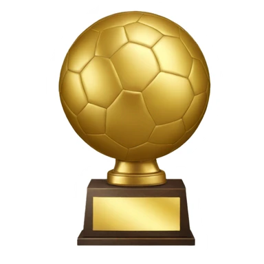 Ballon Do’r Golden Ball award sticker