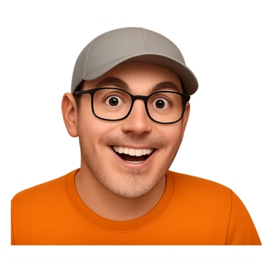 Adjust the left eye so it is facing forward, matching the right eye, keep the rest of the face unchanged, transparent background. sticker