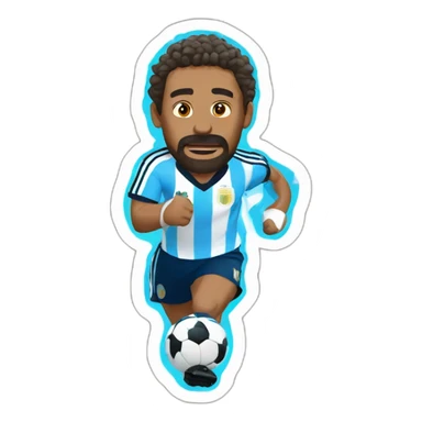 argentina champion of the world sticker