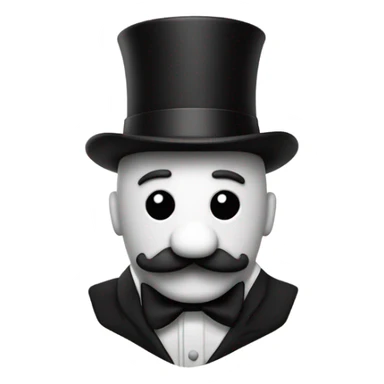 anonymous monopoly man sticker
