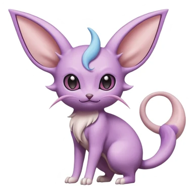 Espeon-Amaura-Minccino-Delcatty-Pachirisu-fusion sticker