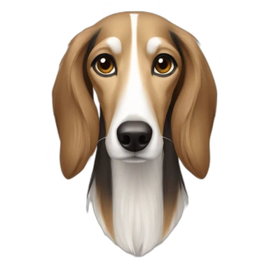 Saluki sticker