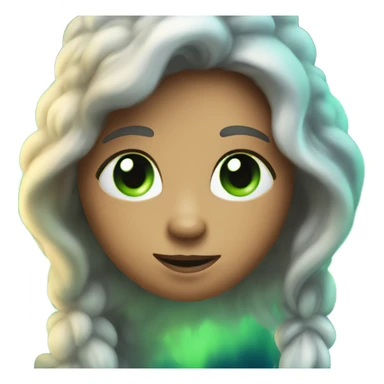 Northern lights sticker