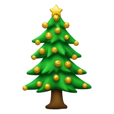 Crismas tree sticker