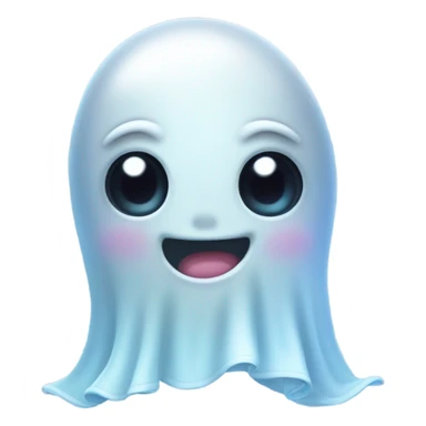 savage cute little Ghost sticker