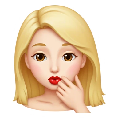 😘 without wink sticker