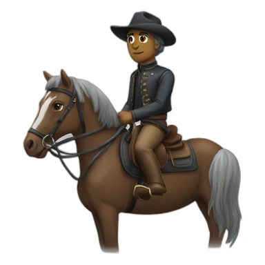 horseman sticker