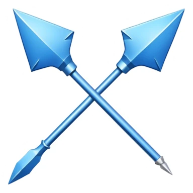 cible fléchette bleu sticker