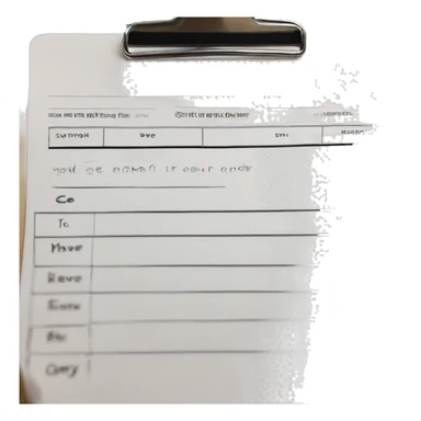 Make me a sign up form clipboard used by coaches sticker