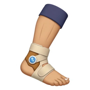 broken ankle  sticker