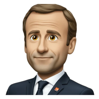 Macron président sticker