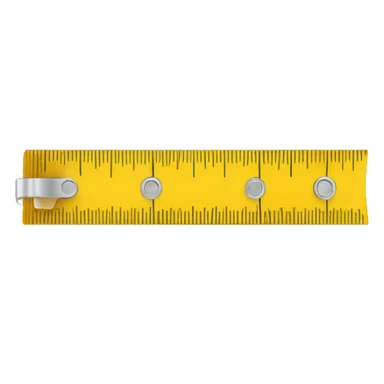 measuring tape sticker
