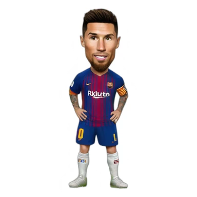 Ronaldo frappe messi sticker