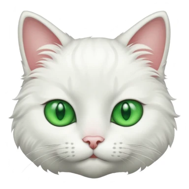 Weiße Katze  sticker