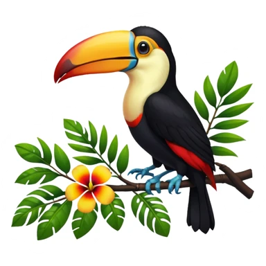 Flora y fauna de Brasil sticker