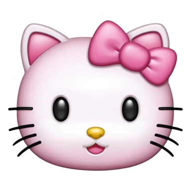 Piirrä metallisorvi jossa on hello Kitty värit ja teema sticker