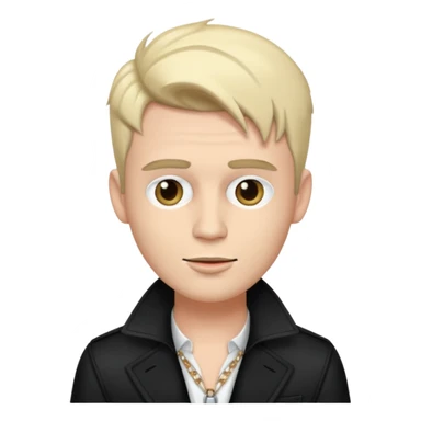 Sugar Bones, Male Pop Singer from Confidence Man sticker