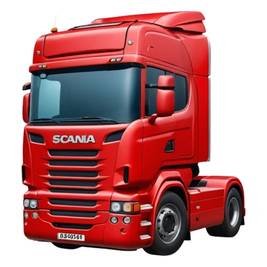 грузовик scania sticker