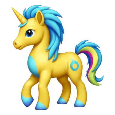 Brony-Fakémon-hybrid-creature (full body)  sticker