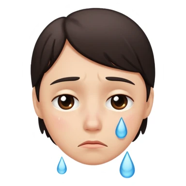 sad and lonley person sticker