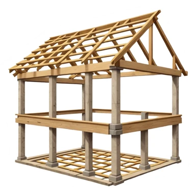 casa en contrucion  sticker