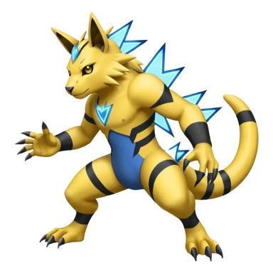 Electabuzz-Zeraora-Manectric-fusion sticker