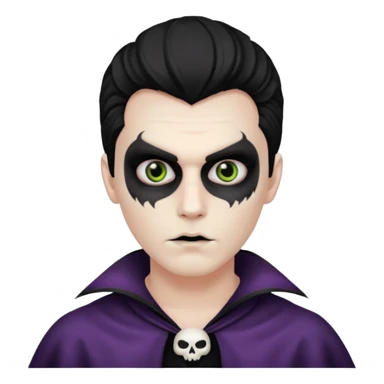 Halloween mood male sticker