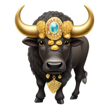 Wealthy buffalo sticker