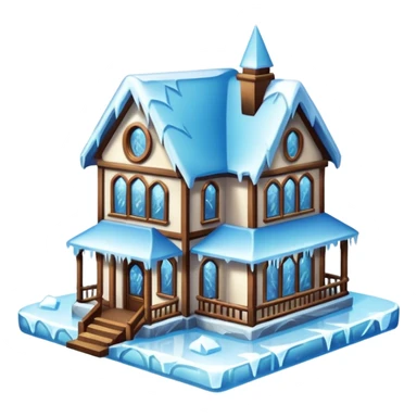 frozen big houses sticker
