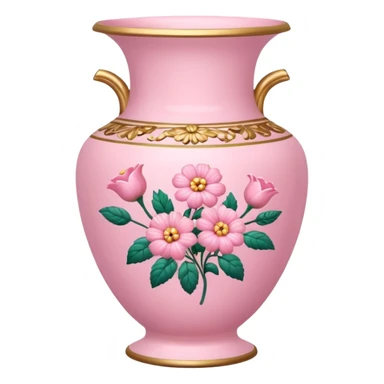 pink christmas porcelain with flowers  sticker