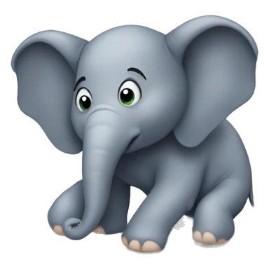 The elephant in the bedroom sticker