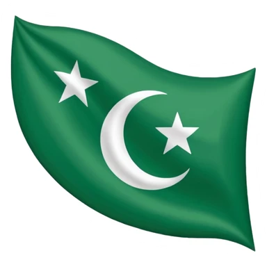 Azad Kashmir flag sticker