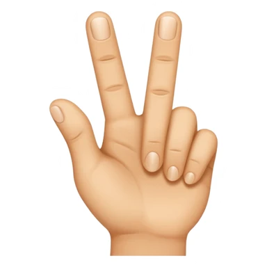 index finger emoji sticker