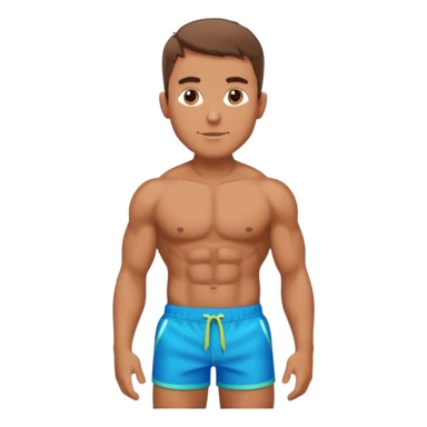 Abs hottie man sticker