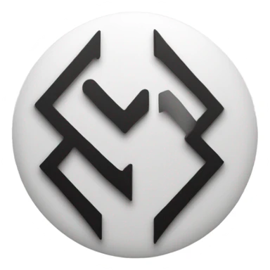 Create a circular arrow icon similar to the 🔄 emoji, but in black and white colors. The design should have a clean, minimalistic style with smooth lines. The arrows should form a continuous loop, and the background should be plain white sticker