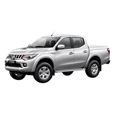 Mitsubishi Triton - Mitsubishi (Model Year: 2023) (Iconic colour: Silver) sticker