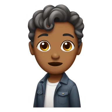 Muer, pelo corto castaño con visos, embarazada, chance rosado sticker