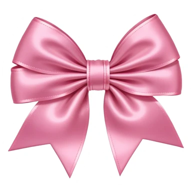 Cute pink coquette bow sticker