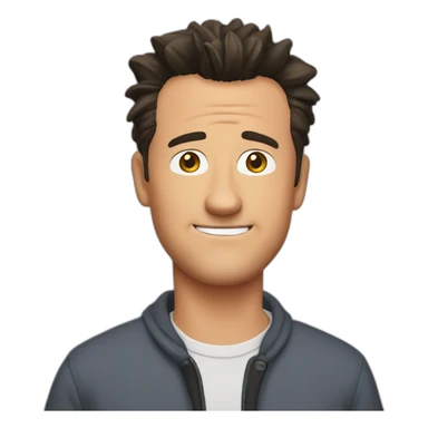 Chandler Bing sticker