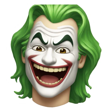 The joker, very interesting, laughter sticker