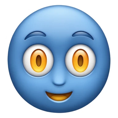 Синий круг в котором белая галочка sticker