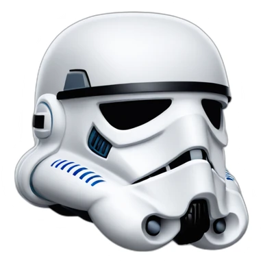 Sleepy stormtrooper sticker