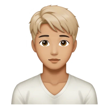 handsome kpop idol sticker